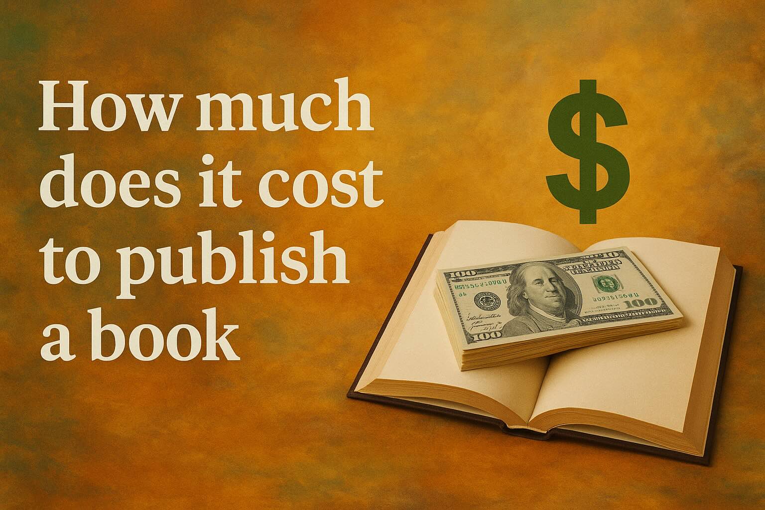 How Much Does It Cost to Publish a Book? Complete 2025 Guide for Authors