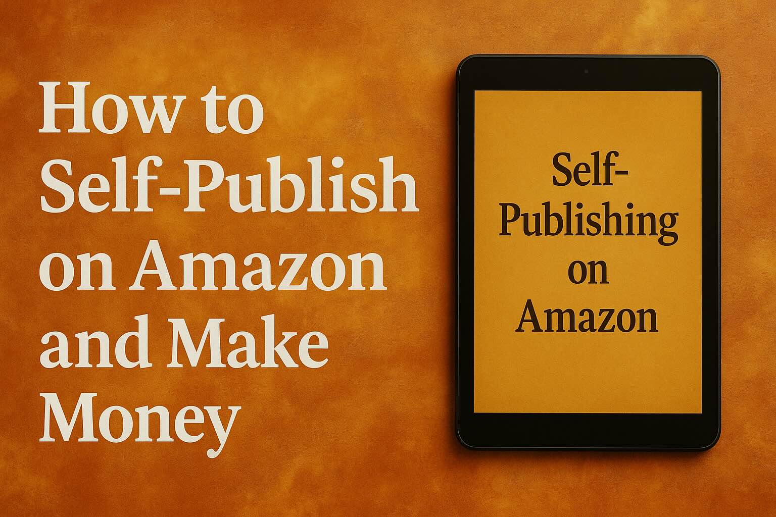 How to Self-Publish on Amazon and Make Money: Complete Guide for 2025