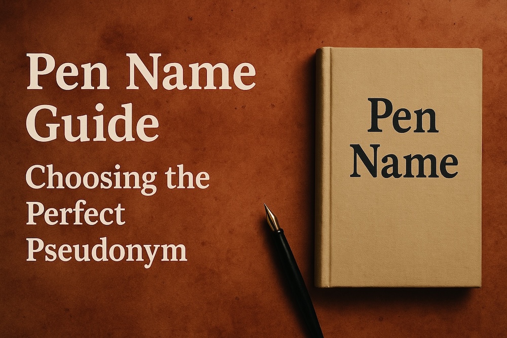 Pen Name Guide: How to Choose the Perfect Pseudonym for Your Writing Career