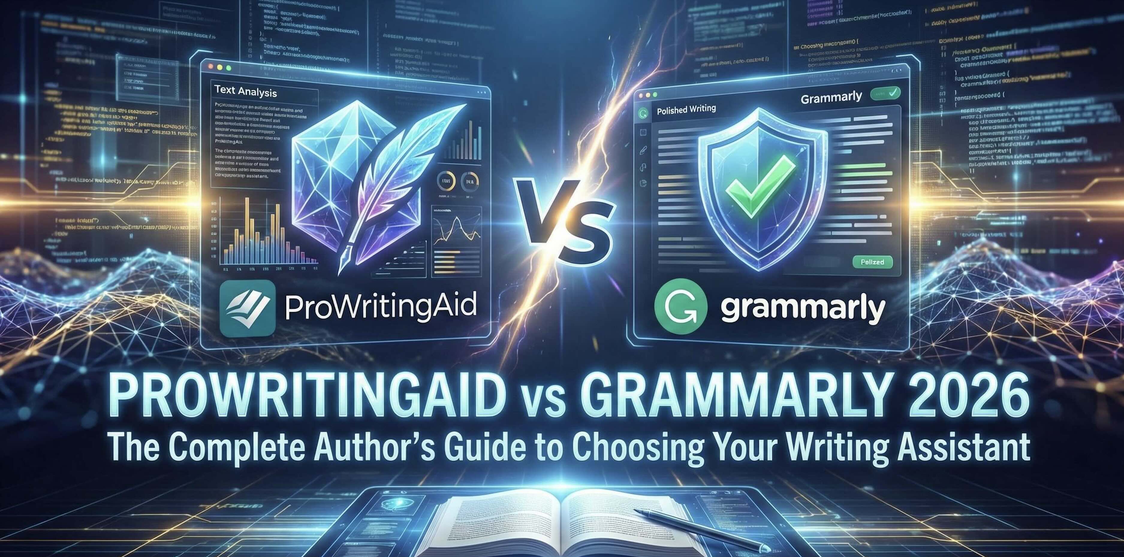 ProWritingAid vs Grammarly 2026: The Complete Author's Guide to Choosing Your Writing Assistant