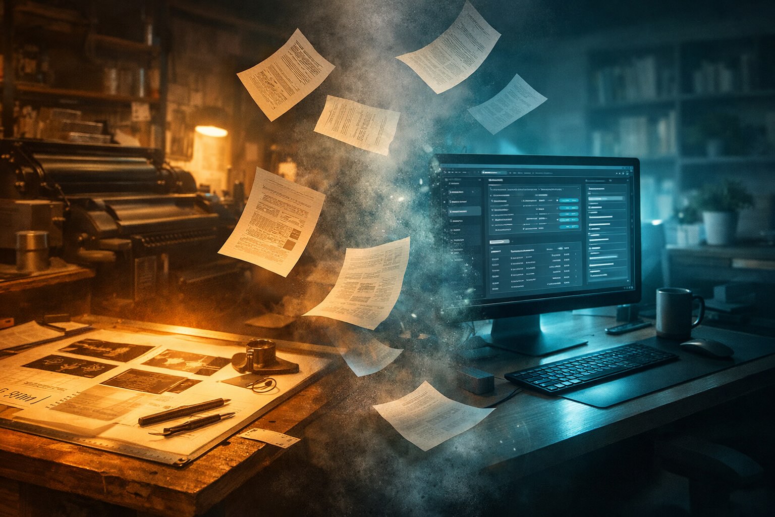 What Publishing Can Learn From the Death of the Printing Stripper